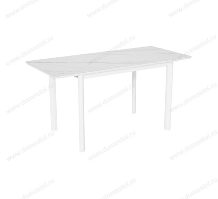 Стол Римини-2С белый, керамика White Marble