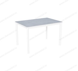 Стол Римини-1С 110 белый, керамика Armani Grey