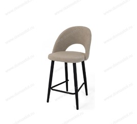 Полубарный стул Капри-4 (h600) бежевый Т170, каркас 1R38 черный